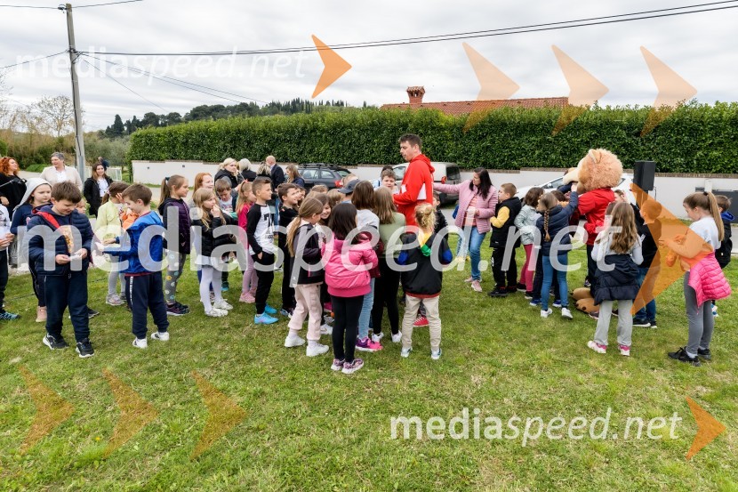 Tudi v občini Piran z novo 3D-zebro na šolski poti