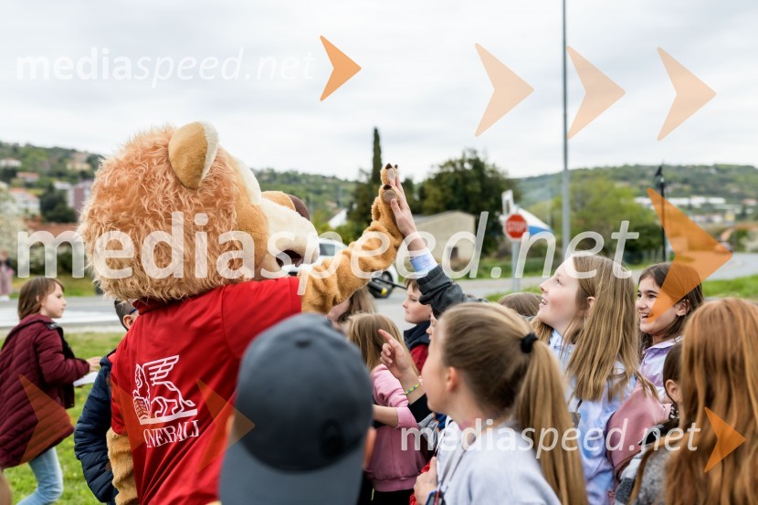 Tudi v občini Piran z novo 3D-zebro na šolski poti