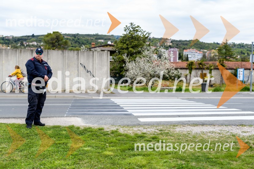 Tudi v občini Piran z novo 3D-zebro na šolski poti