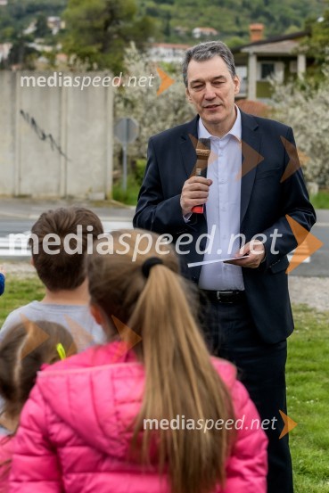  Matija Šenk, član uprave, GeneraliTudi v občini Piran z novo 3D-zebro na šolski poti