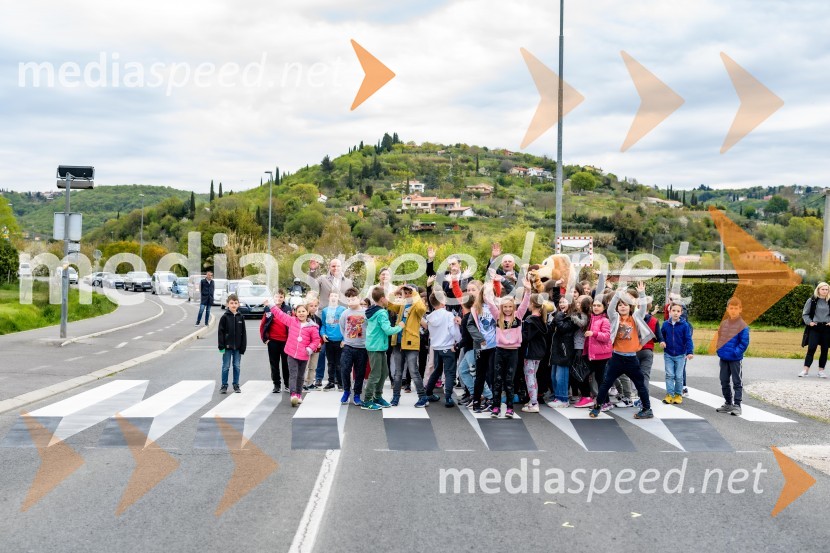 Tudi v občini Piran z novo 3D-zebro na šolski poti