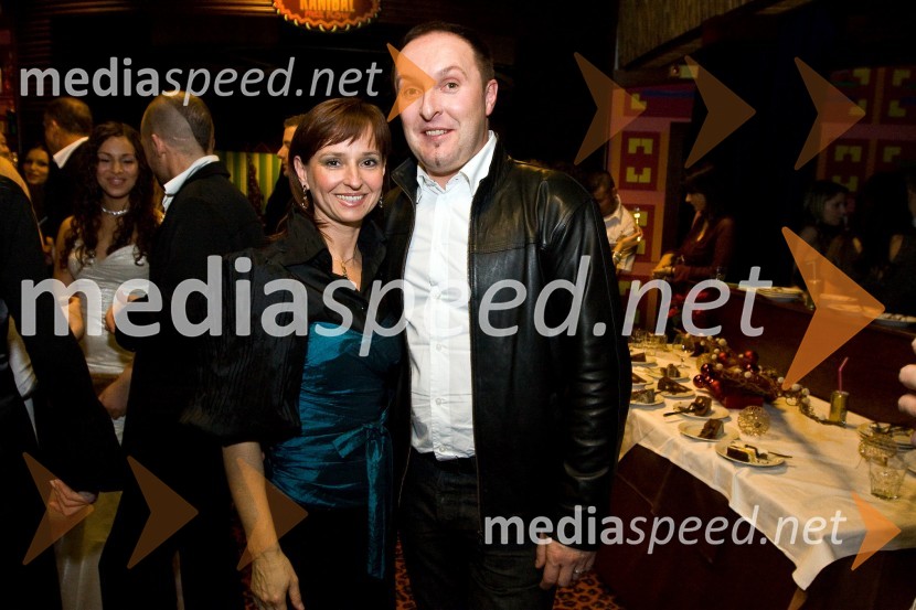 Janja Pušelj, strokovna vodja in ustanoviteljica plesne šole Bolero in Frenk Nova, pevecHotel in Casino Kongo, zabava ob 5. rojstnem dnevu