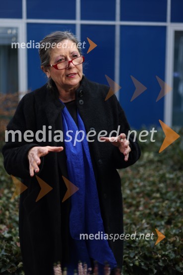 dr. Vesna  Vuk Godina, antropologinja, predavateljicaVesna Vuk Godina, portret antropologinje