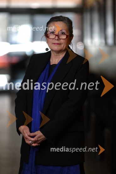 dr. Vesna  Vuk Godina, antropologinja, predavateljicaVesna Vuk Godina, portret antropologinje