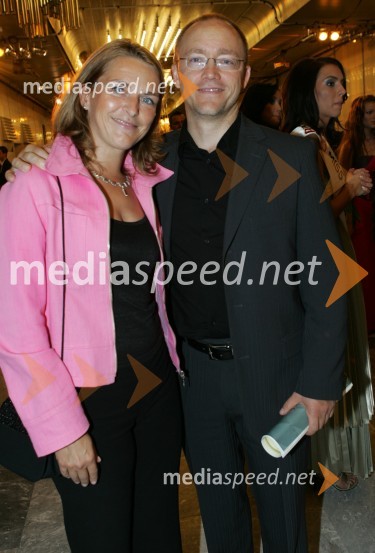 Tadej Sax, vodja programa BMW pri Avto MalgajMiss Slovenije 2005, finale