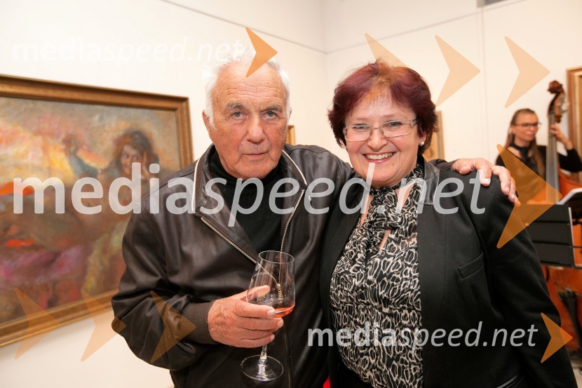  France Slana, slikar; dr. Polona Pivec,  odgovorna urednica TV MariborUmrl je France Slana, slovenski slikar