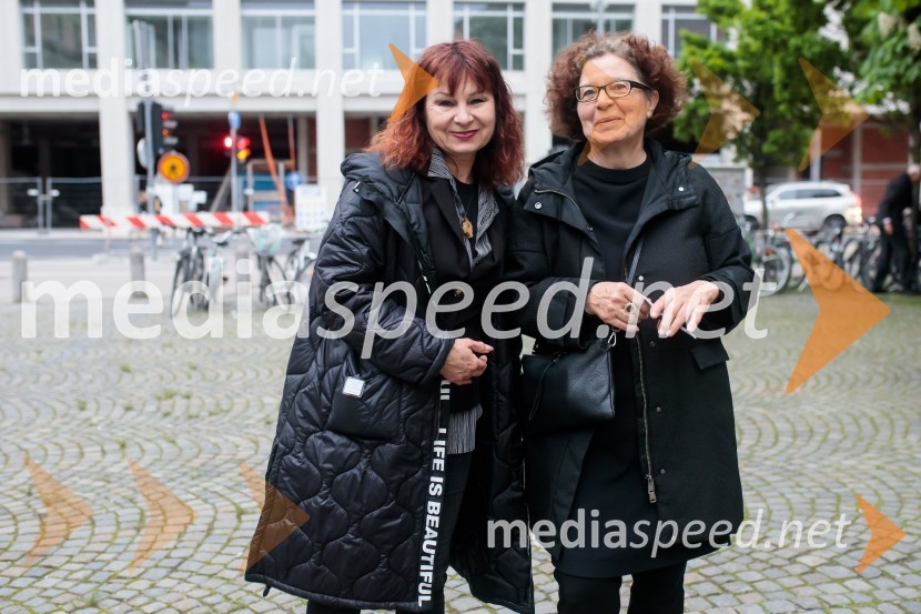  Violeta Tomić, igralka, poslanka, Združena levica;  Nela Malečkar, urednica leposlovja, Mladinska knjigaMandićCirkus, premiera