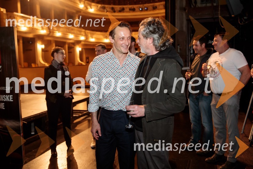  Marko  Mandić, igralec;  Bojan Jablanovec, režiserMandićCirkus, premiera