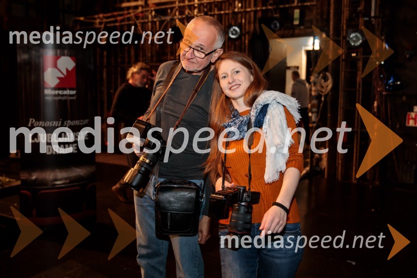  Vito Tofaj, fotograf;  Katja Kodba, fotografinjaMandićCirkus, premiera