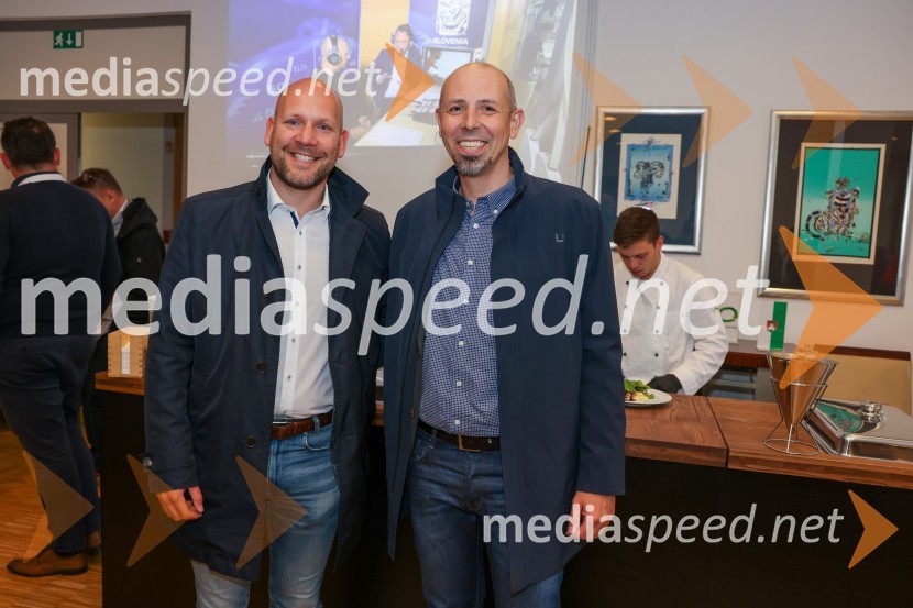  Marko  Ketler, Senior partner, Ketler & partners, member of Karanovic;  Črt Slokan, Nova KBMSlovenija - Madžarska, hokejska tekma, VIP