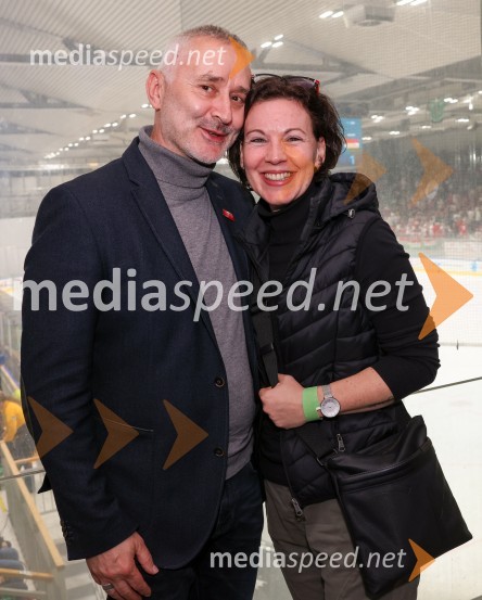  György Such, predsednik, Hokejska zveza MadžarskeSlovenija - Madžarska, hokejska tekma, VIP