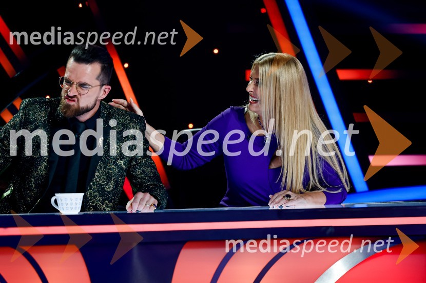  Andrej Škufca, štirikratni svetovni plesni prvak in plesni sodnik;  Helena Blagne, pevkaZnan obraz ima svoj glas, 8. oddaja