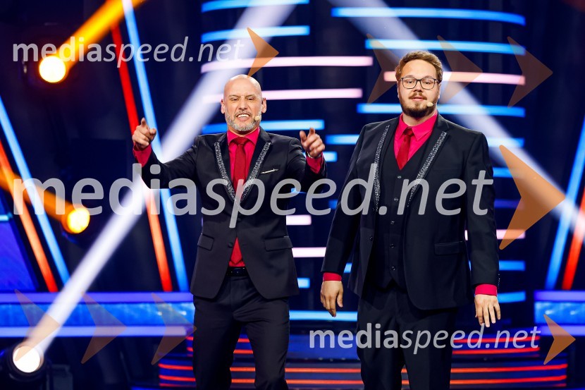  Peter Poles, televizijski voditelj;  Sašo Stare, stand up komik, voditeljZnan obraz ima svoj glas, 8. oddaja