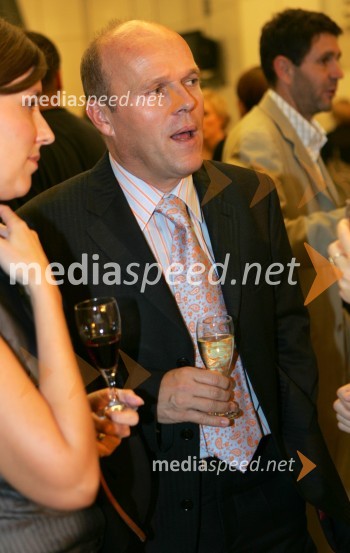 Marjan Jurenec, generalni direktor Pro Plus (POP tv in kanala A)Miss Slovenije 2005, finale