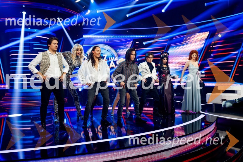  Bojan Cvjetićanin, Joker Out;  Mario Pešić, pevec, skupina The Sticky Licks;  Rok Piletič, BQL;  Anej Piletič, BQL;  Matevž Derenda, Booom;  Damjana Golavšek, pevka;  Martina Majerle, pevkaZnan obraz ima svoj glas, 8. oddaja