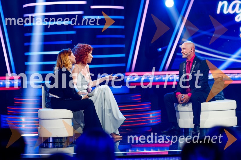  ... ;  Martina Majerle, pevka;  Peter Poles, televizijski voditeljZnan obraz ima svoj glas, 8. oddaja