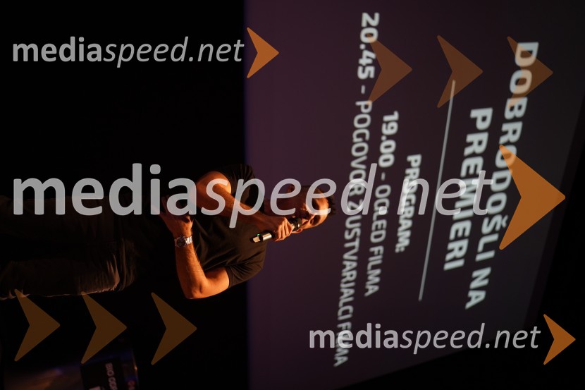  Damjan Vinter, voditeljInventura, premiera slovenskega filma v Maribox