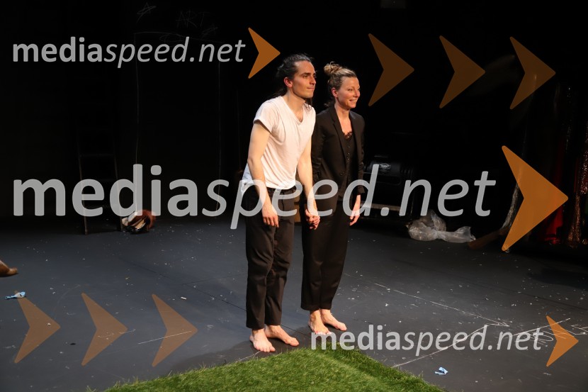  Petja Labović, igralec;  Nataša Matjašec Rošker, igralkaNe ti meni Alice, premiera avtorskega projekta, SNG Maribor