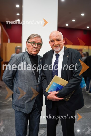  Janez Jaka Pucihar, RC Ljubljana, prejemnik državnega odlikovanja za humanitarno dejavnost in idejni vodja Miklavževega koncerta;  Janez Rogelj, ustanovni član RC LjubljanaDobrodelni koncert mednarodnega rotarijskega orkestra ob 30-letnici Rotary kluba Maribor