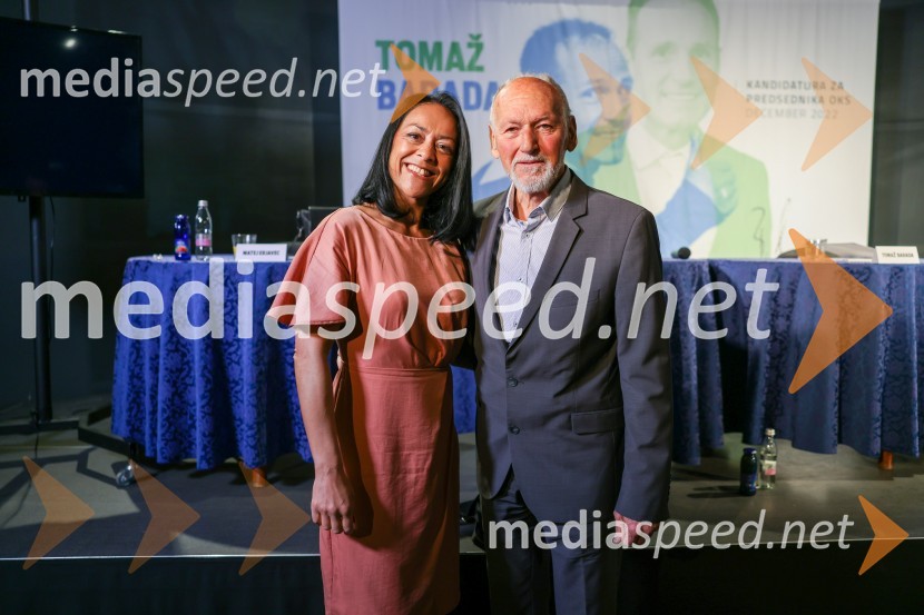  Bianca Tapilatu Barada, trenerka, Športni center Barada;  Miroslav Cerar, nekdanji gimnastičar, predsednik Odbora za podeljevanje Bloudkovih priznanjTomaž Barada napovedal kandidaturo za predsednika OKS