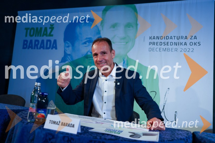  Tomaž Barada, taekwondoist in kickbokser, predsednik Športne zveze Maribor, predsednik Športne zveze Maribor, podpredsednik Olimpijskega komiteja SlovenijeTomaž Barada napovedal kandidaturo za predsednika OKS