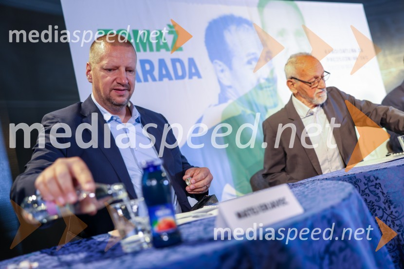  Matej Erjavec, predsednik, Košarkarska Zveza Slovenije;  Miroslav Cerar, nekdanji gimnastičar, predsednik Odbora za podeljevanje Bloudkovih priznanjTomaž Barada napovedal kandidaturo za predsednika OKS