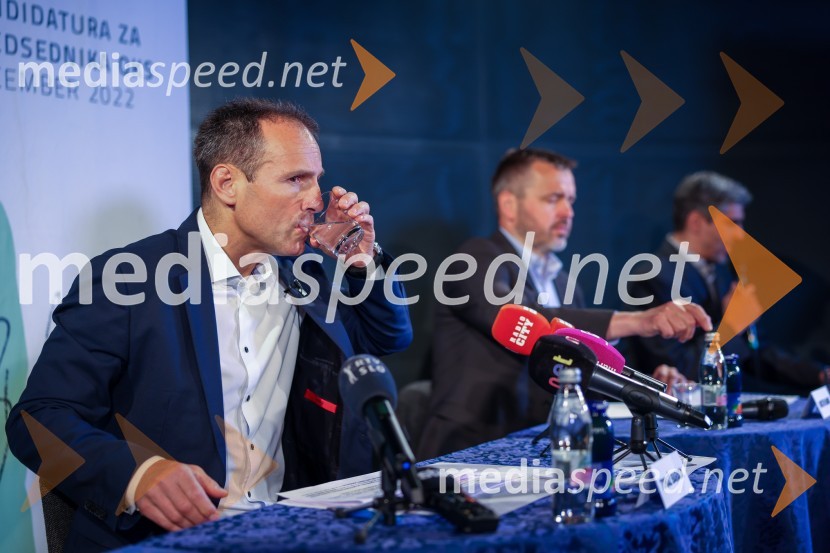  Tomaž Barada, taekwondoist in kickbokser, predsednik Športne zveze Maribor, predsednik Športne zveze Maribor, podpredsednik Olimpijskega komiteja Slovenije;  Matej Planko, Planinska zveza Slovenije;  Bor Greiner, odgovorni urednik, Radio CityTomaž Barada napovedal kandidaturo za predsednika OKS