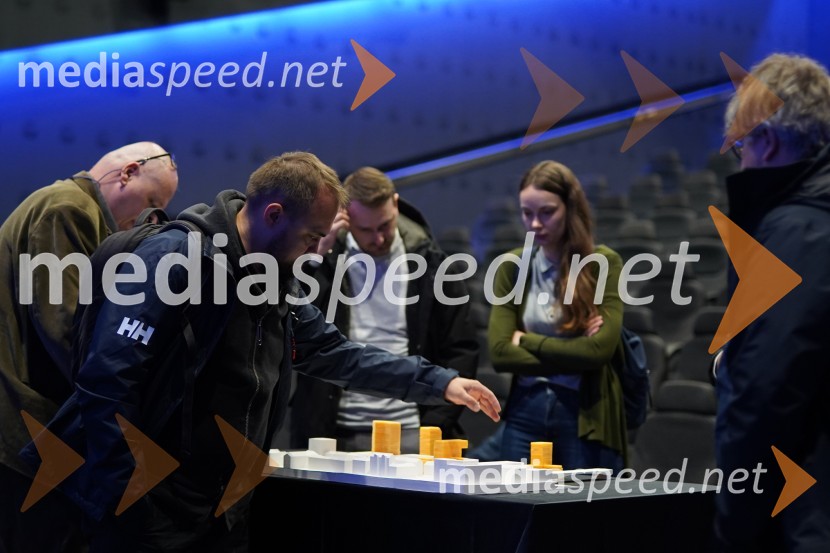 Šestim arhitekturnim birojem danes predstavljeno gradivo za ureditev območja »Levi breg«