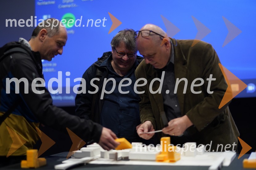 Šestim arhitekturnim birojem danes predstavljeno gradivo za ureditev območja »Levi breg«