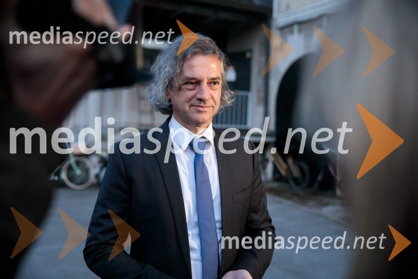  Robert Golob, predsednik stranke Gibanje SvobodaDan zmage z Marcelom Štefančičem Jr