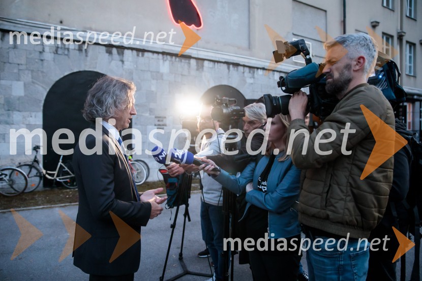  Robert Golob, predsednik stranke Gibanje SvobodaDan zmage z Marcelom Štefančičem Jr