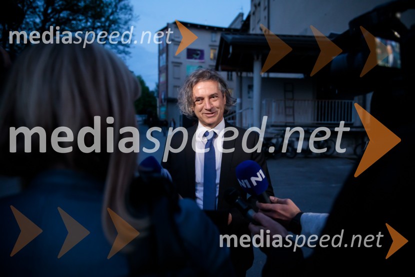  Robert Golob, predsednik stranke Gibanje SvobodaDan zmage z Marcelom Štefančičem Jr