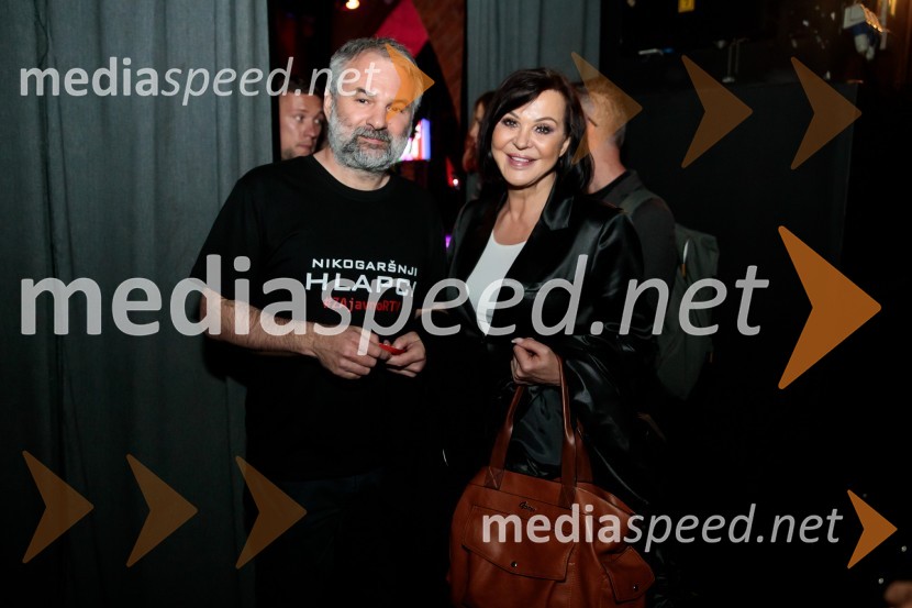  Aleš Smrekar, novinar;  Miša Molk, televizijska voditeljica in urednicaDan zmage z Marcelom Štefančičem Jr