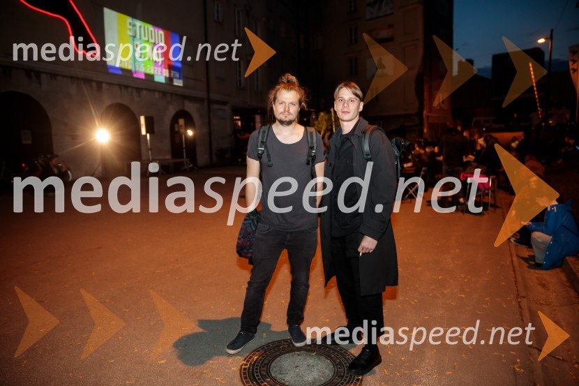  Žiga  Divjak, režiser;  Timon Šturbej, igralecDan zmage z Marcelom Štefančičem Jr