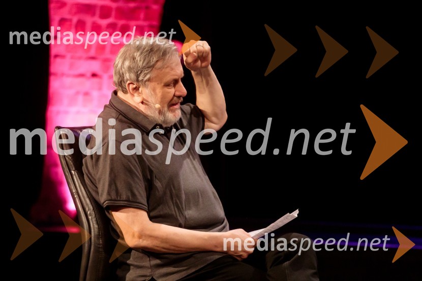 dr. Slavoj Žižek, filozofDan zmage z Marcelom Štefančičem Jr