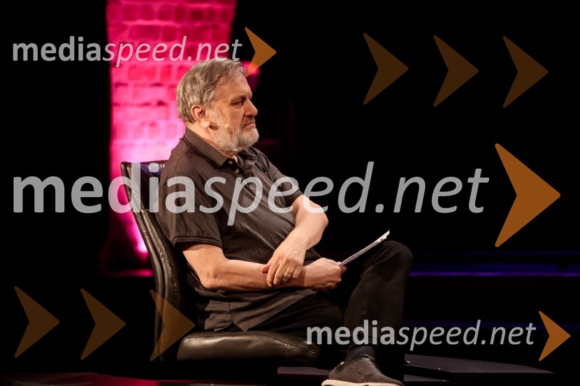 dr. Slavoj Žižek, filozofDan zmage z Marcelom Štefančičem Jr