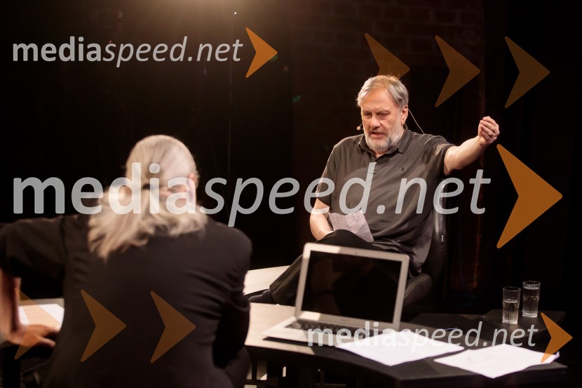 dr. Slavoj Žižek, filozofDan zmage z Marcelom Štefančičem Jr