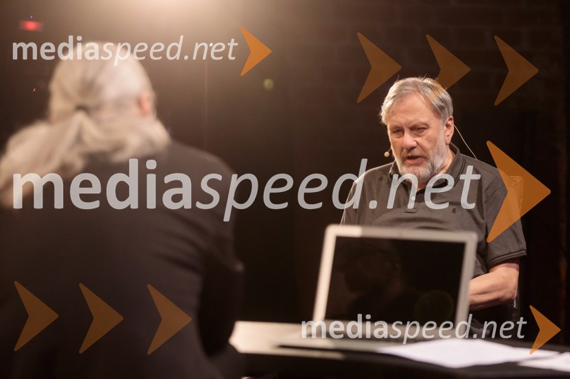 dr. Slavoj Žižek, filozofDan zmage z Marcelom Štefančičem Jr