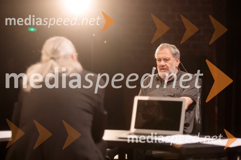 dr. Slavoj Žižek, filozofDan zmage z Marcelom Štefančičem Jr