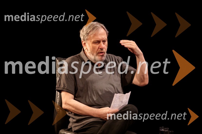 dr. Slavoj Žižek, filozofDan zmage z Marcelom Štefančičem Jr