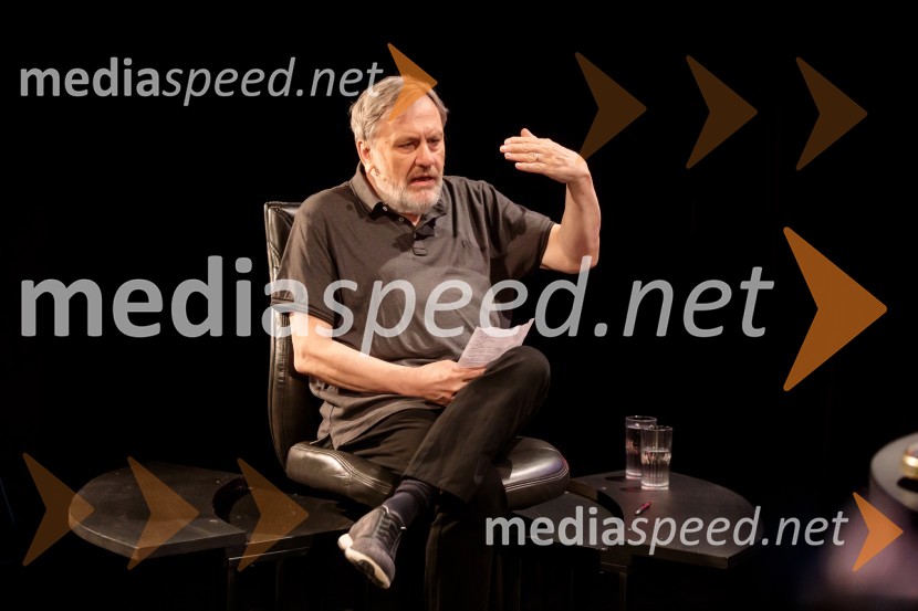dr. Slavoj Žižek, filozofDan zmage z Marcelom Štefančičem Jr