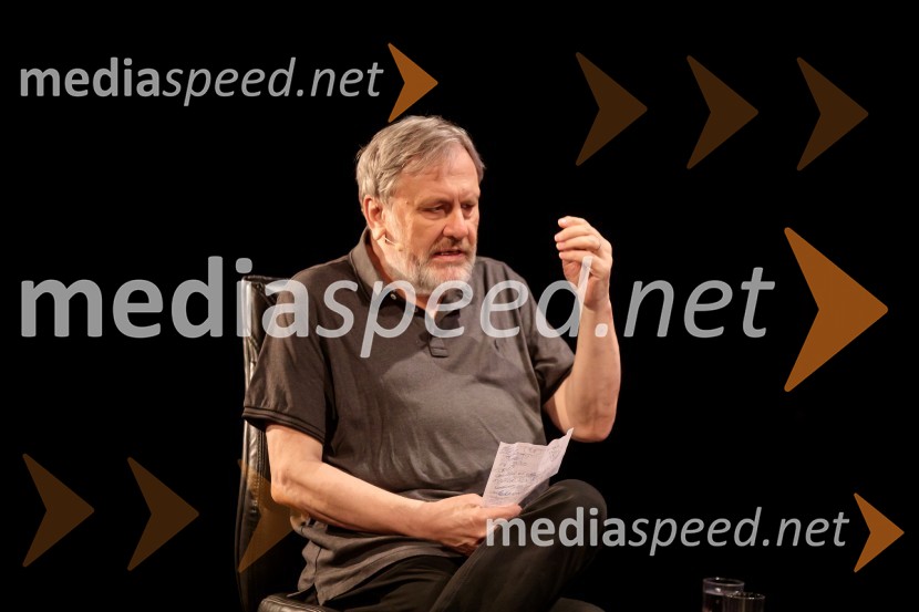 dr. Slavoj Žižek, filozofDan zmage z Marcelom Štefančičem Jr