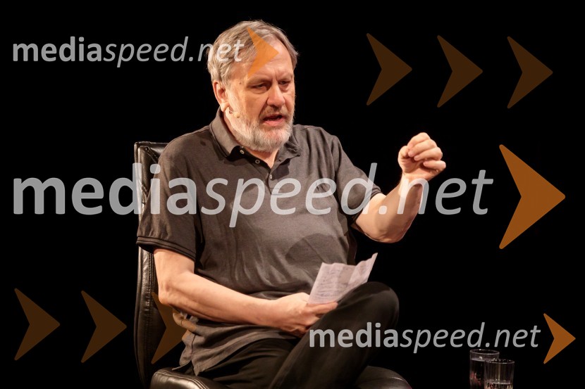 dr. Slavoj Žižek, filozofDan zmage z Marcelom Štefančičem Jr
