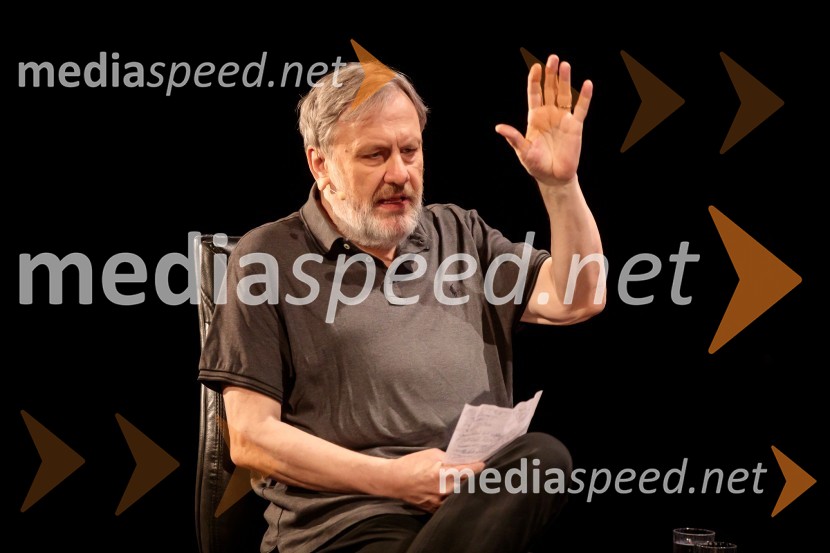 dr. Slavoj Žižek, filozofDan zmage z Marcelom Štefančičem Jr