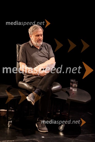 dr. Slavoj Žižek, filozofDan zmage z Marcelom Štefančičem Jr