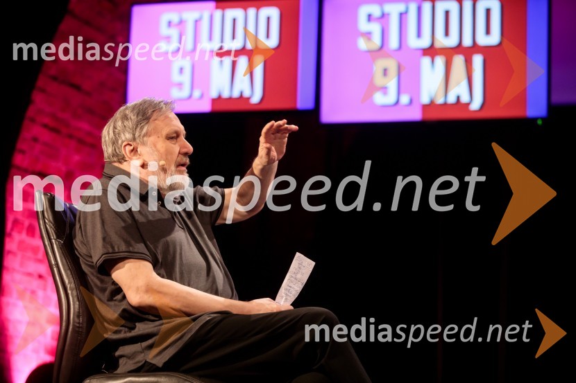 dr. Slavoj Žižek, filozofDan zmage z Marcelom Štefančičem Jr