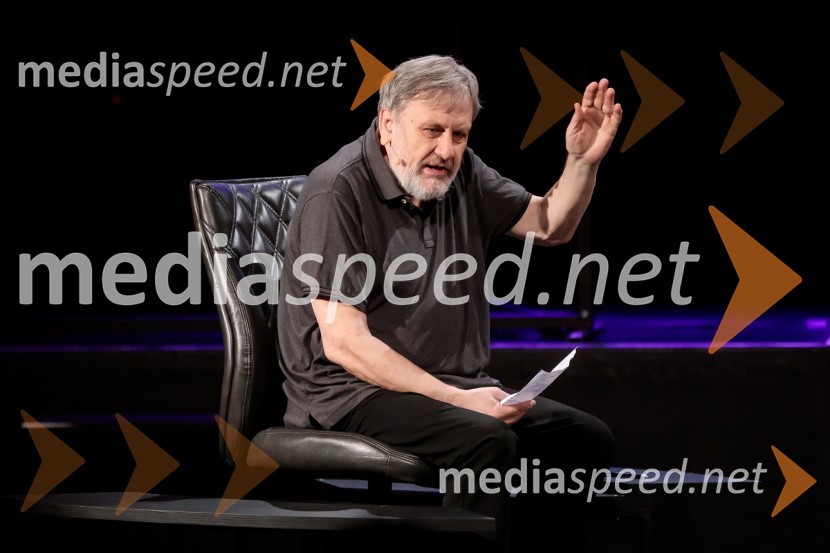 dr. Slavoj Žižek, filozofDan zmage z Marcelom Štefančičem Jr