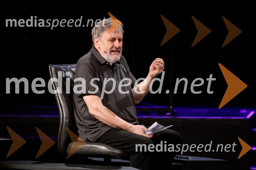 dr. Slavoj Žižek, filozofDan zmage z Marcelom Štefančičem Jr