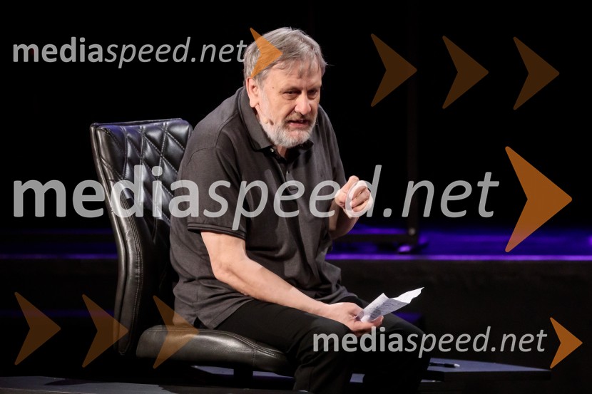 dr. Slavoj Žižek, filozofDan zmage z Marcelom Štefančičem Jr