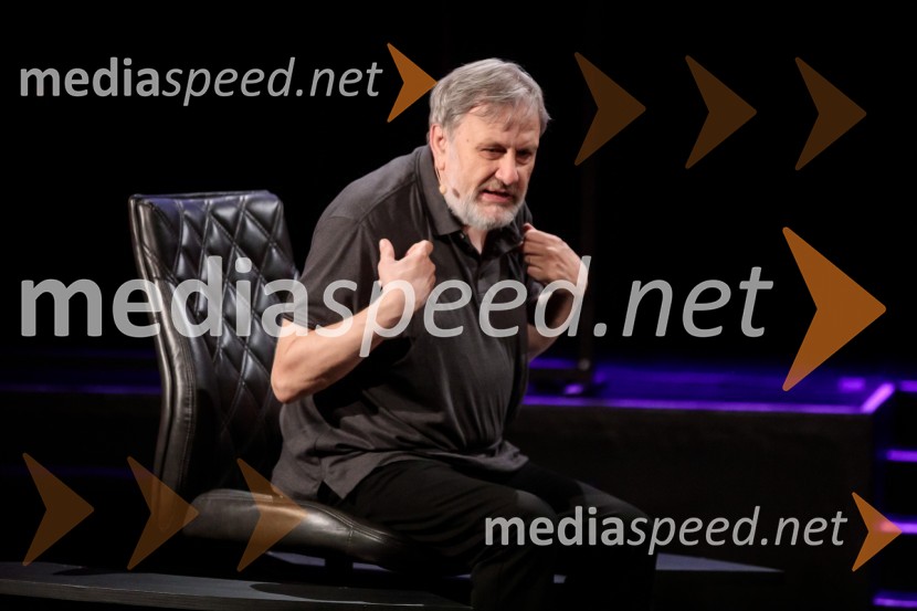 dr. Slavoj Žižek, filozofDan zmage z Marcelom Štefančičem Jr